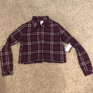 Vans Cropped flannel